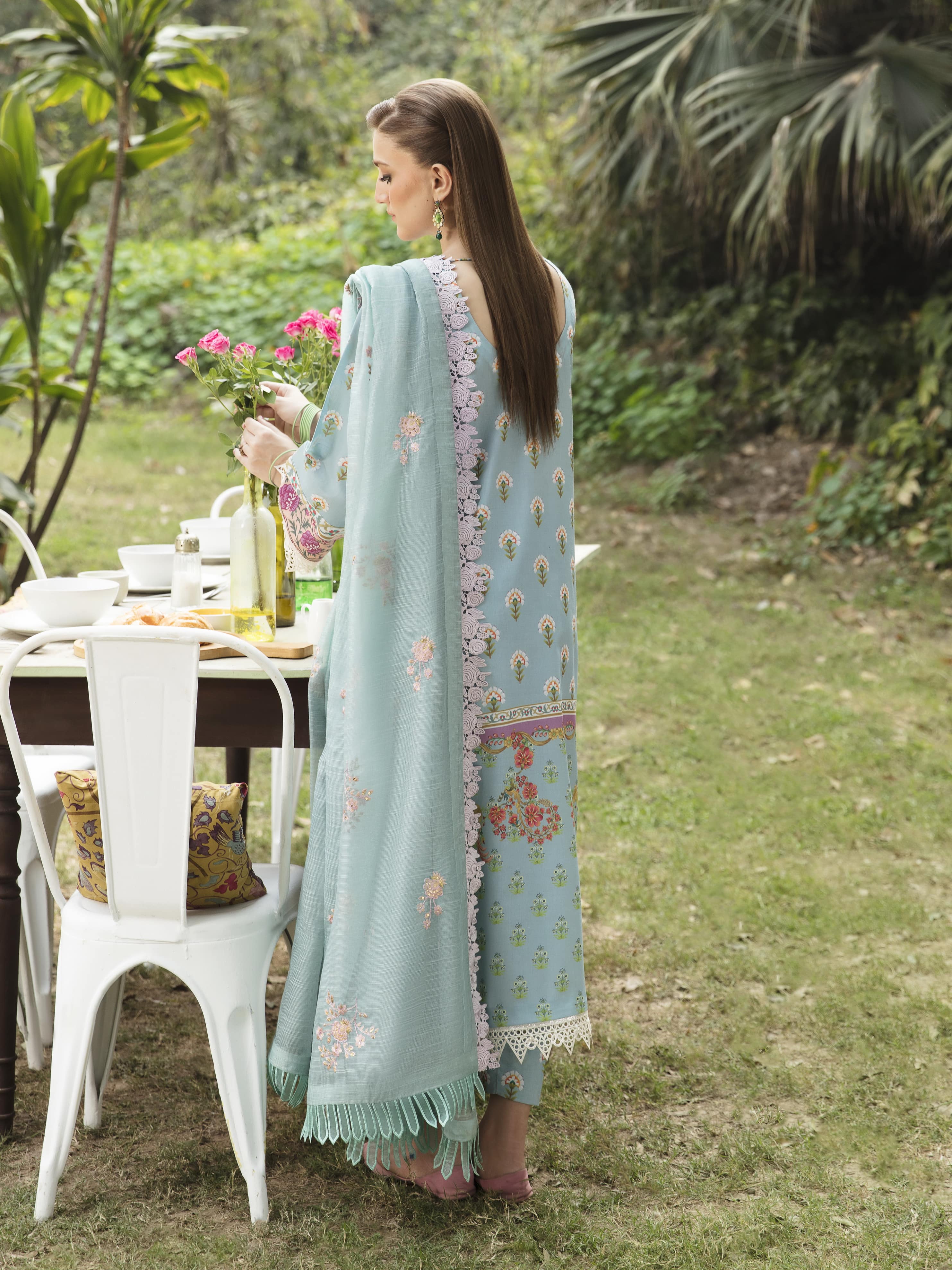 Ayzel by Afrozeh Bahaar Luxury Lawn Unstitched