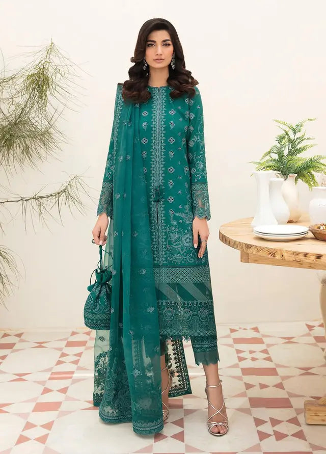 Afrozeh Embroidered Lawn Suits Unstitched