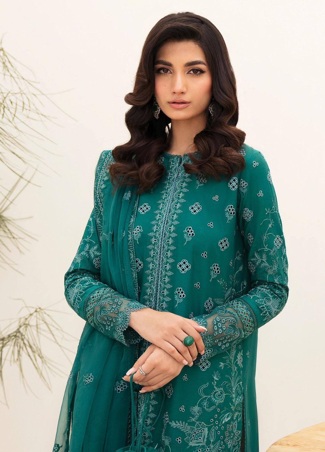 Afrozeh Embroidered Lawn Suits Unstitched