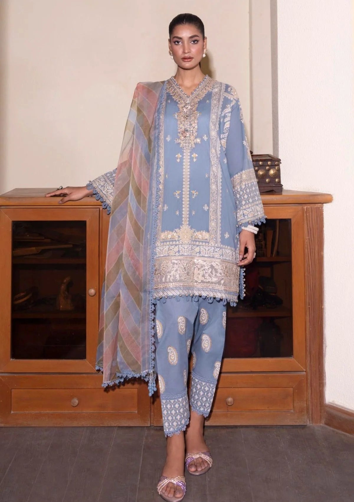 Lawn Collection - Sana Safinaz - Muzlin - V02